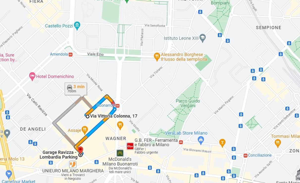 Vittoria Suite Di Charme Mediolan Zewnętrze zdjęcie